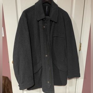 Grey stylish coat for men